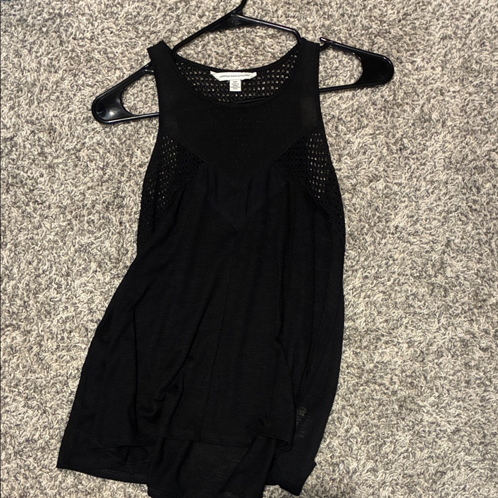 American Eagle Outfitters Black Tank Top